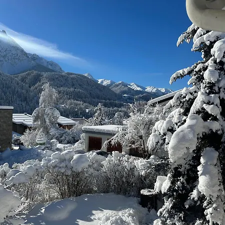 Holiday home Chasa Stefania, Modernes Engadiner Haus Mit Wellness Und Sauna