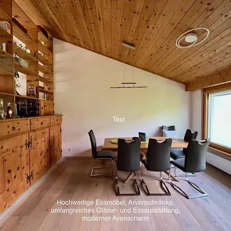 Chasa Stefania, Modernes Engadiner Haus Mit Wellness Und Sauna * Scuol