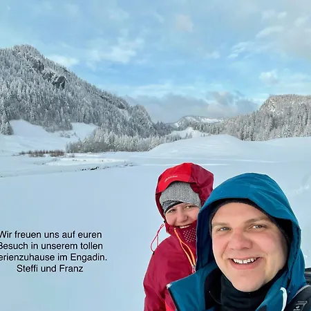 Chasa Stefania, Modernes Engadiner Haus Mit Wellness Und Sauna