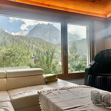 Chasa Stefania, Modernes Engadiner Haus Mit Wellness Und Sauna