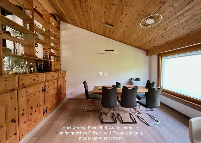 Chasa Stefania, Modernes Engadiner Haus Mit Wellness Und Sauna * Scuol