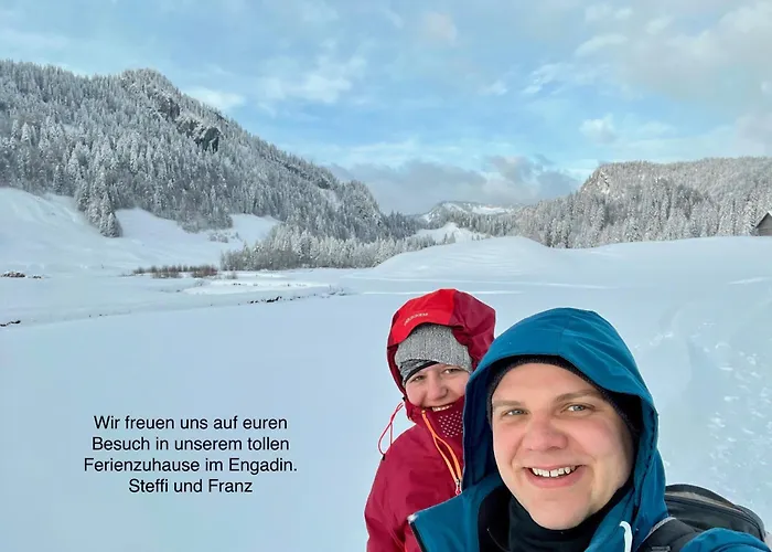 Chasa Stefania, Modernes Engadiner Haus Mit Wellness Und Sauna