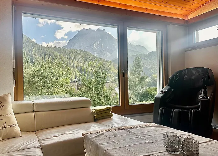 Chasa Stefania, Modernes Engadiner Haus Mit Wellness Und Sauna